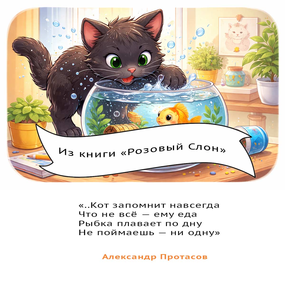 Стихи про кота: короткие рифмы для детей